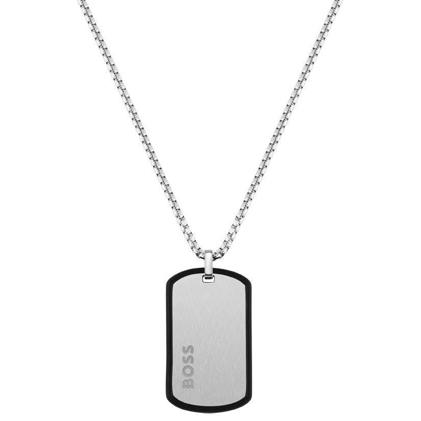 BOSS ID Tag Men's Necklace